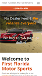 Mobile Screenshot of firstfloridamotors.com